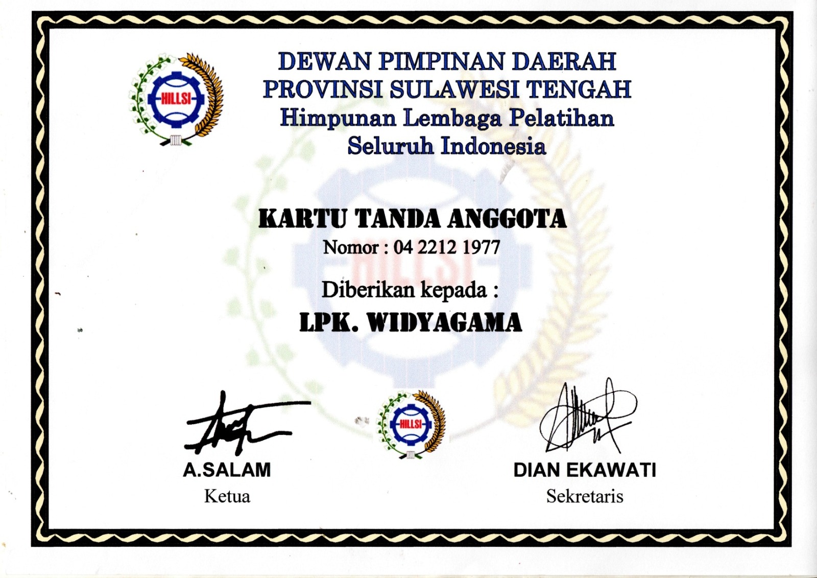 KEANGGOTAAN ORGANISASI